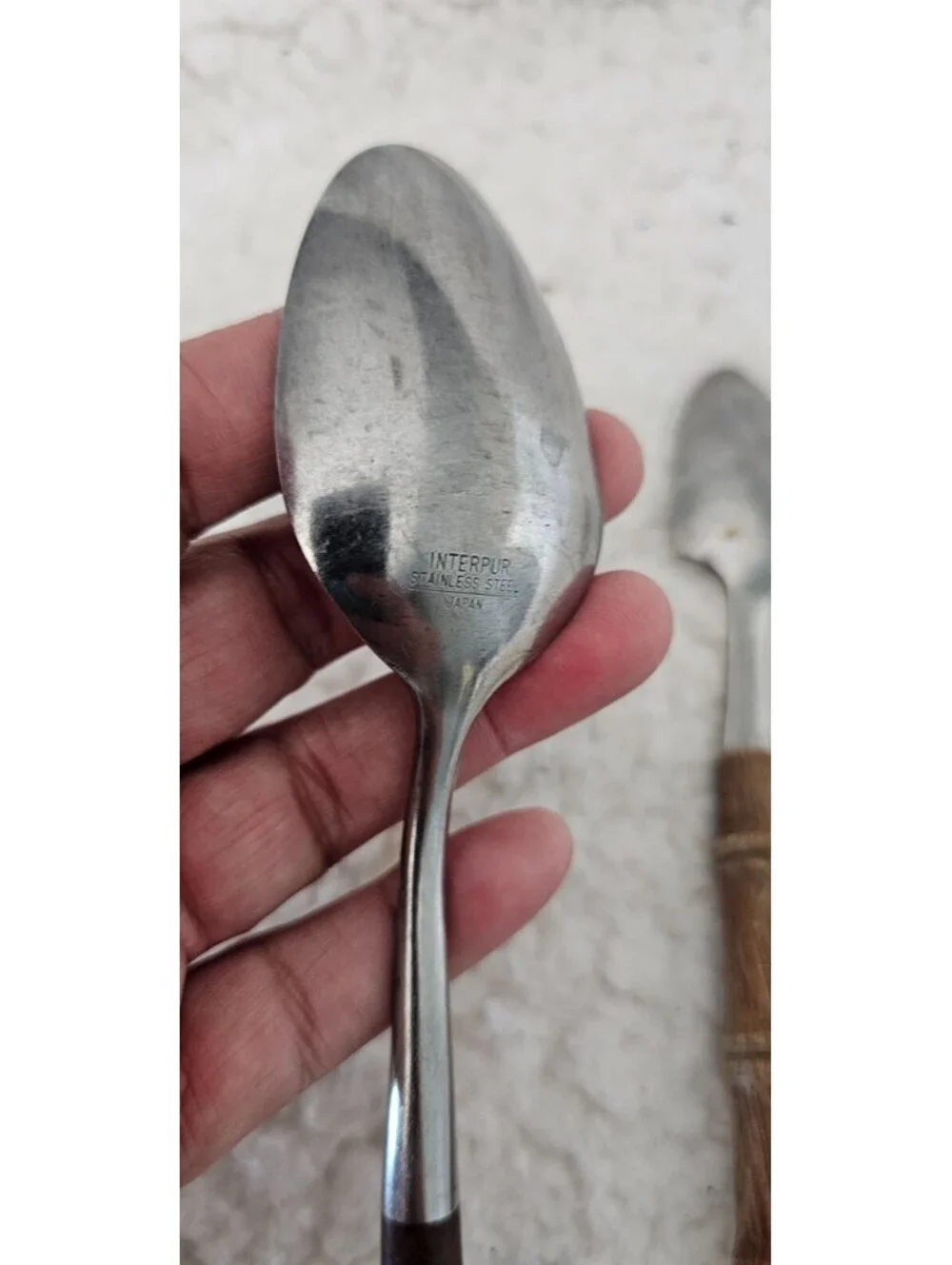 (Lot of 3) Grapefruit & Regular Spoons Stainless Steel Interpur Trudeau Japan